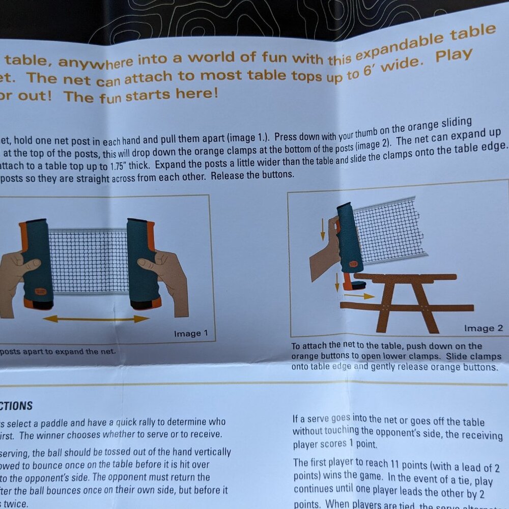 Portable Table Tennis Set - Picture 7 of 9